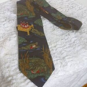 Tabasco Brand Alligator Neck Tie